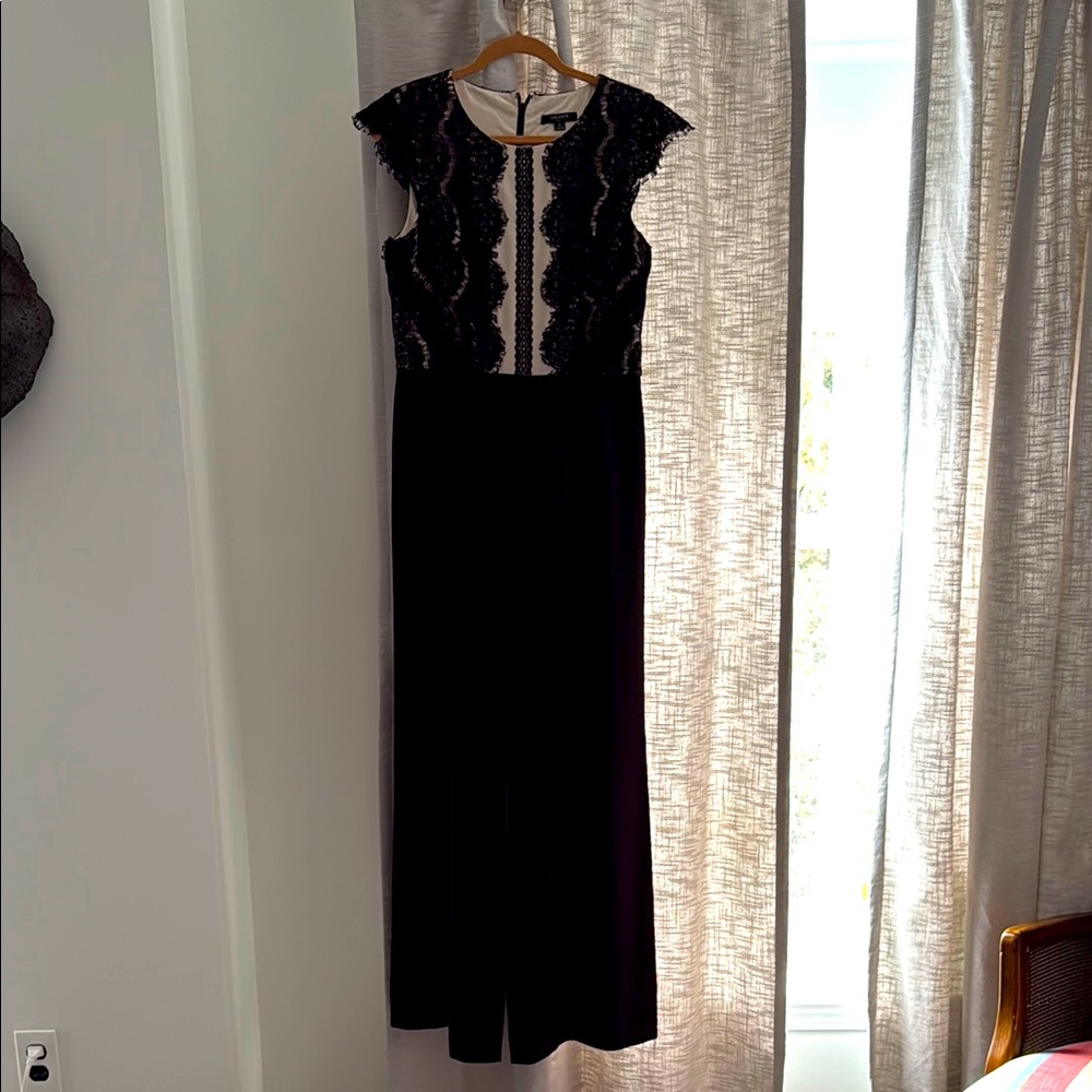 Elegant Black Lace Jumpsuit